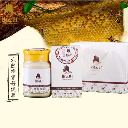云南特产 天然野坝子蜂蜜 1000g野生蜂蜜 土蜂蜜 厂家直销