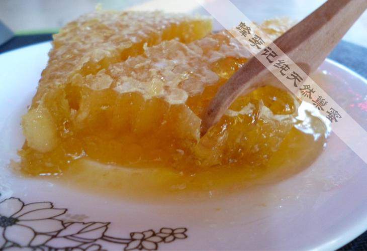 蜂李记纯天然巢蜜礼盒 中蜂巢蜜块进口厂家直销，农家年货首选